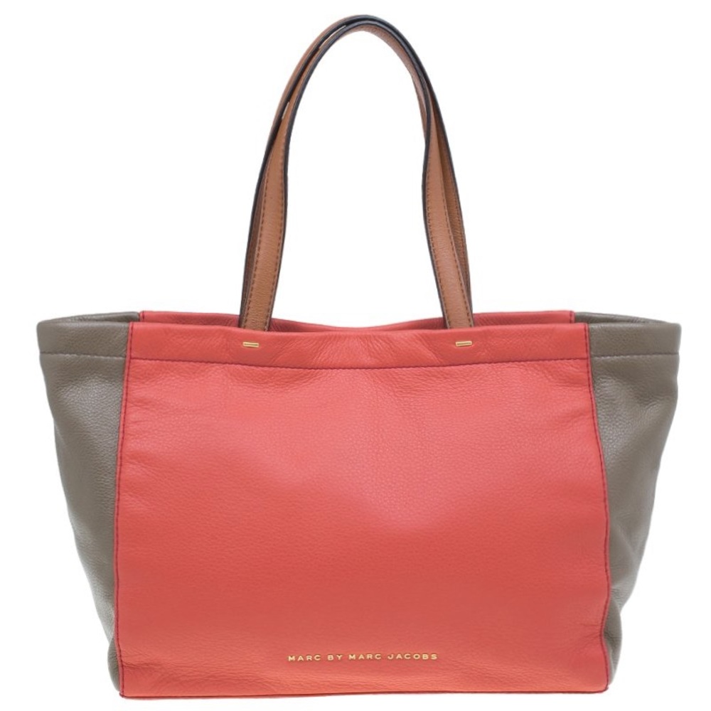 MARC by Marc Jacobs: Rose Two Tone Leather What's the T Tote Bag